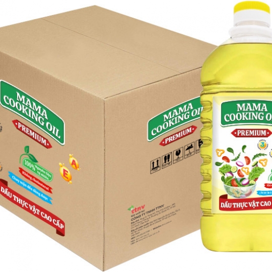 Dầu thực vật Mama Cooking Oil Premium 5L - Dầu Ăn TTNV - Công Ty TNHH TTNV